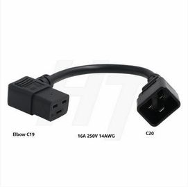 Right Angle IEC320 C19 to C20 Power Cord Cable