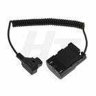 D-tap Ptap to LP-E6 Dummy Battery Adapter , Dummy Battery Charger for Canon EOS Zacuto Gratical EVF
