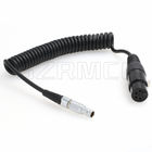 0B 2 Pin Male to XLR 4 Pin Female Monitor Power Cable For ARRI Alexa Camera