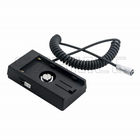 Blackmagic Cinema Camera 4K 12V Power Supply Mount Plate Adapter for Sony NP-F970 F960 F770 Battery