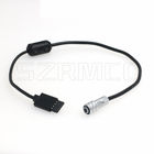 BMPCC4K Blackmagic Power Cable for DJI Ronin S to Weipu SF610 2 Pin BMD Pocket Cinema Camera 4K