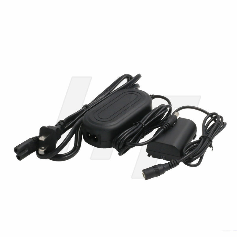 LP-E6 Dummy Battery AC DC Power Adapter , AC DC Power Cable for Canon EOS 5D 7D Mark II 6D 80D