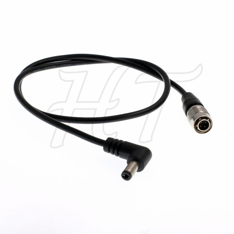 4 Pin Male to DC Male Hirose Power Cable for Sound Devices Zaxcom Zoom F8