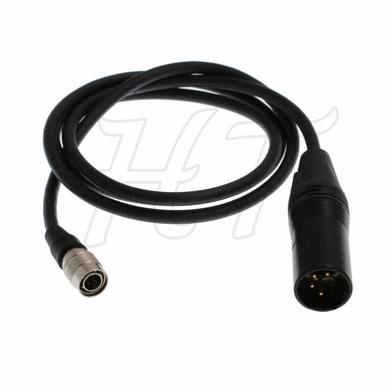 HangTon 12V Sound Device 688 633 Zoom F4 F8 Power Cable Hirose 4 pin to XLR 4 pin