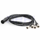 Sound Devices 688 664 ZOOM F8 Power Supply Cable XLR 4 Pin to Hirose 4 Pin