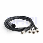 Sound Devices 688 664 ZOOM F8 Power Supply Cable XLR 4 Pin to Hirose 4 Pin