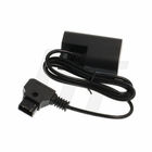 D-tap Ptap to LP-E6 Dummy Battery Adapter Cable for Canon EOS 5D 7D Mark II 6D 80D