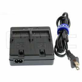 Black 2 Slot Battery Charger for Topcon GTS-750 GPT-7500 BT-62Q BT-65Q BT-66Q