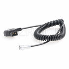 DTap to Weipu 2 Pin Coiled Blackmagic Power Cable for BMPCC4K BMD Pocket Cinema Camera 4K