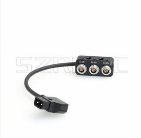 D tap Conver to 3 Way Fischer 3 pin RS Port Power Splitter