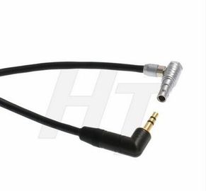 3.5mm 1/8'' TRS to Right Angle Lemo 00B 5 Pin Audio Cable