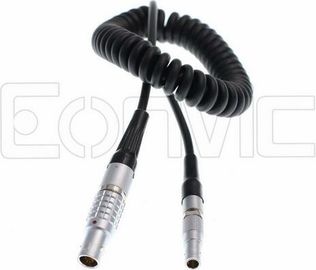 Eonvic 5 PIN Male to 4 PIN Male TIME Code Coiled Cable