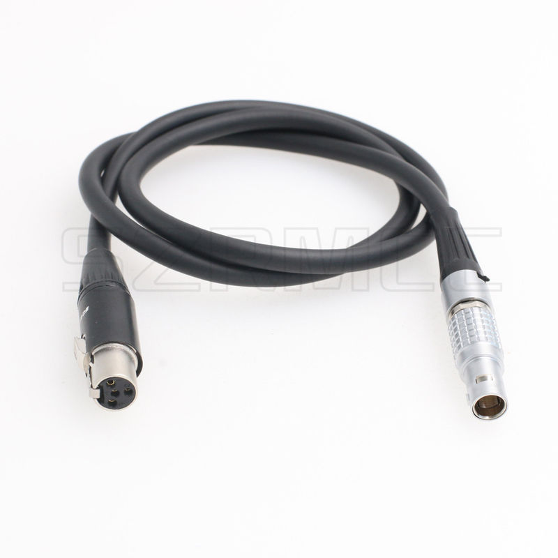 2 Pin to Mini XLR 4 Pin Camera Power Cable , ARRI Alexa Camera Power Cord 12V to TVLogic Monitor