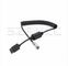 Coiled Blackmagic Power Cable Min Length 12 Inches