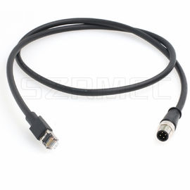 Eonvic M12 to RJ45 8Pin Male Gigabit Cognex Industrial Camera High Flex Cables